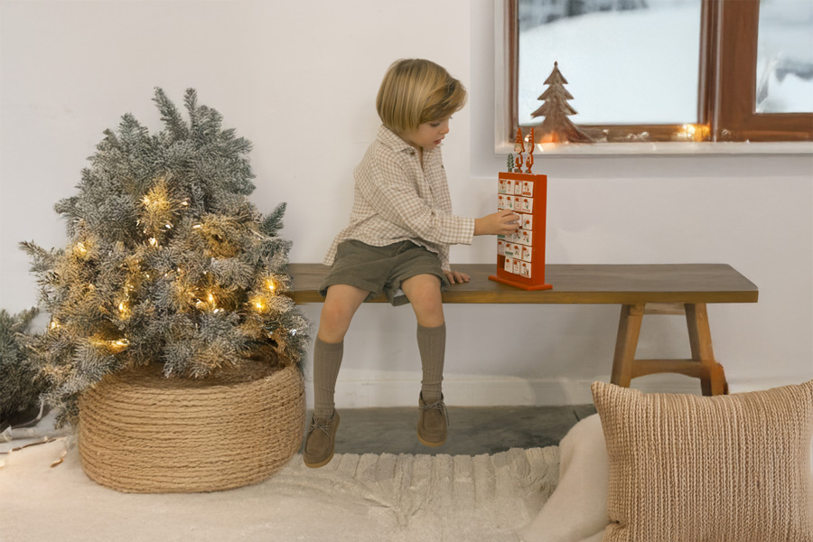 Chaussures bateau Wallaby suéde garçons