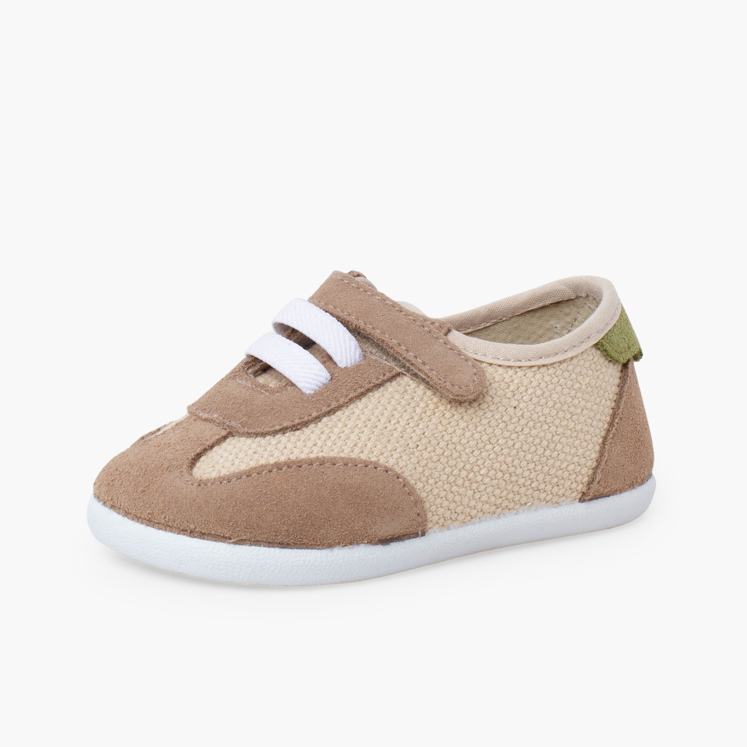 Baskets barefoot combinées lacets élastiques Atterrir