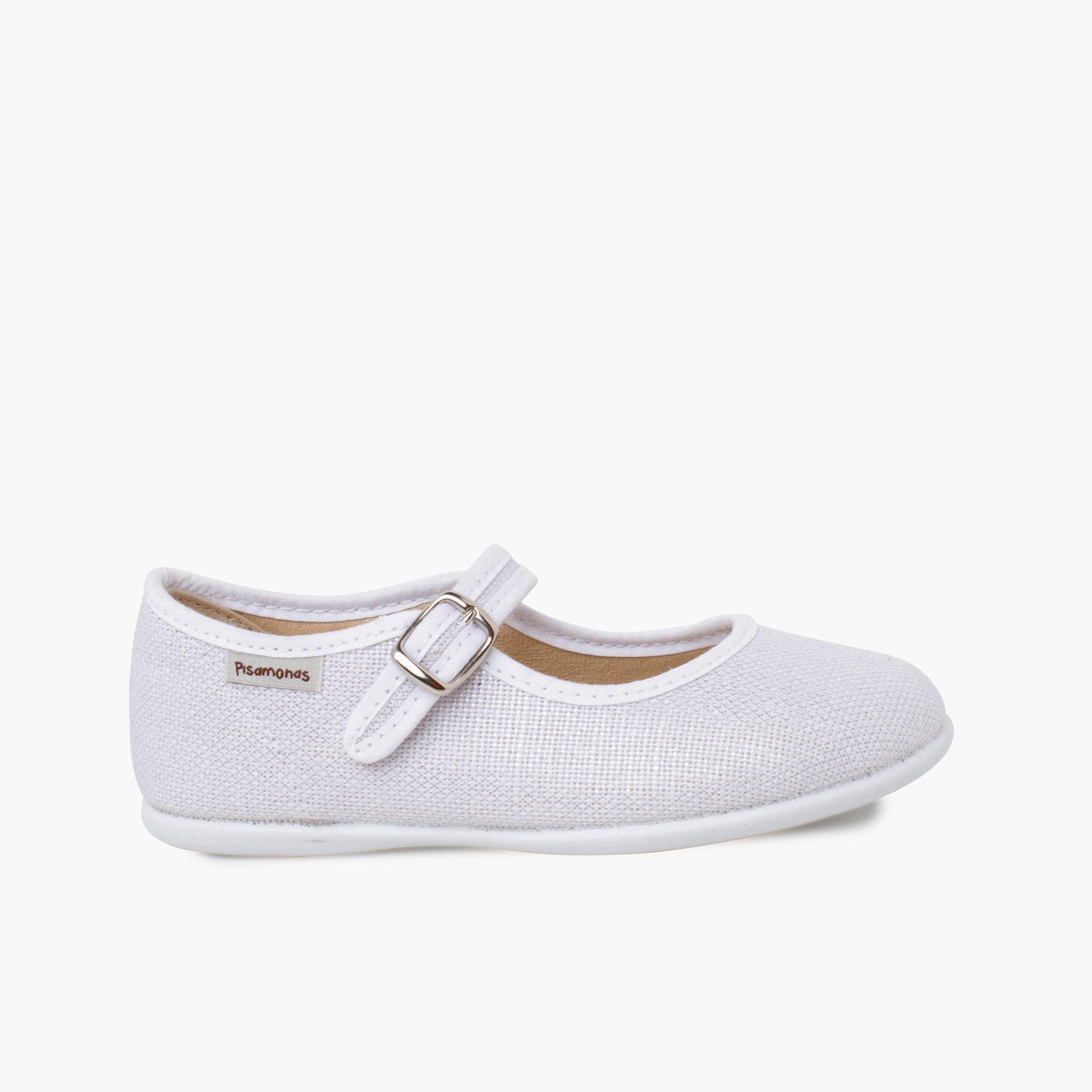 Chaussures babies cérémonie brillant boucle Blanc