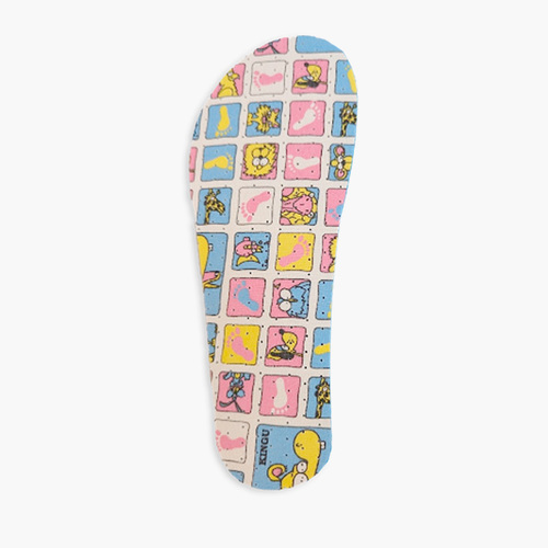 Semelles barefoot enfants Bleu