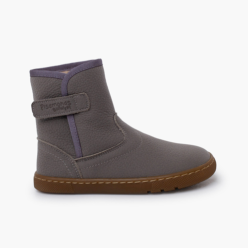 Bottes cuir barefoot fourrure mouton elefante