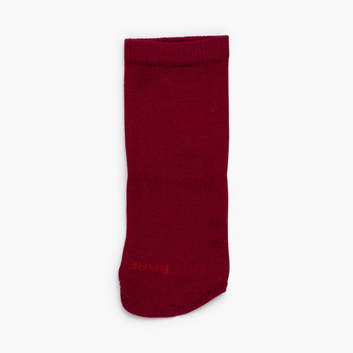 Chaussettes hautes barefoot école Grenat