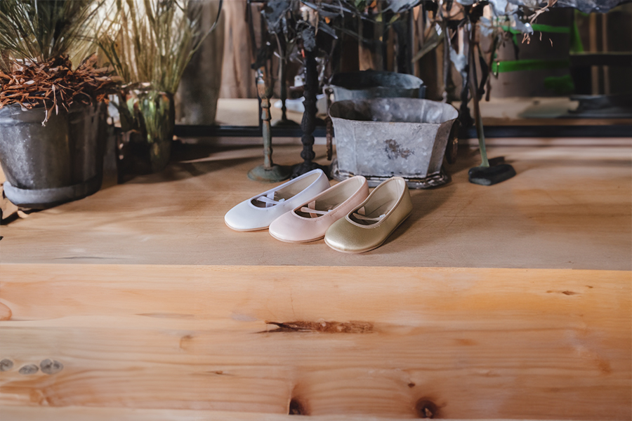 Ballerines ballet barefoot Communion