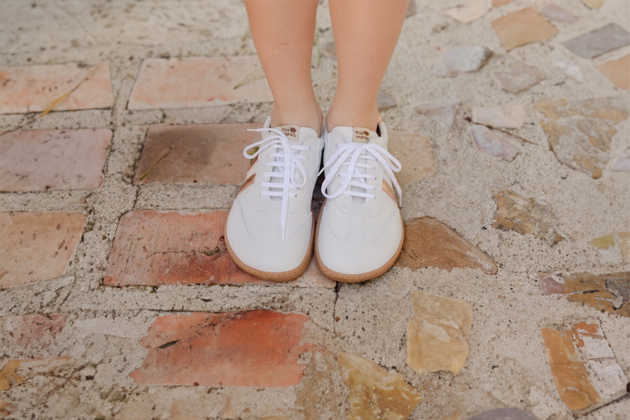 Baskets barefoot lacets grandes tailles
