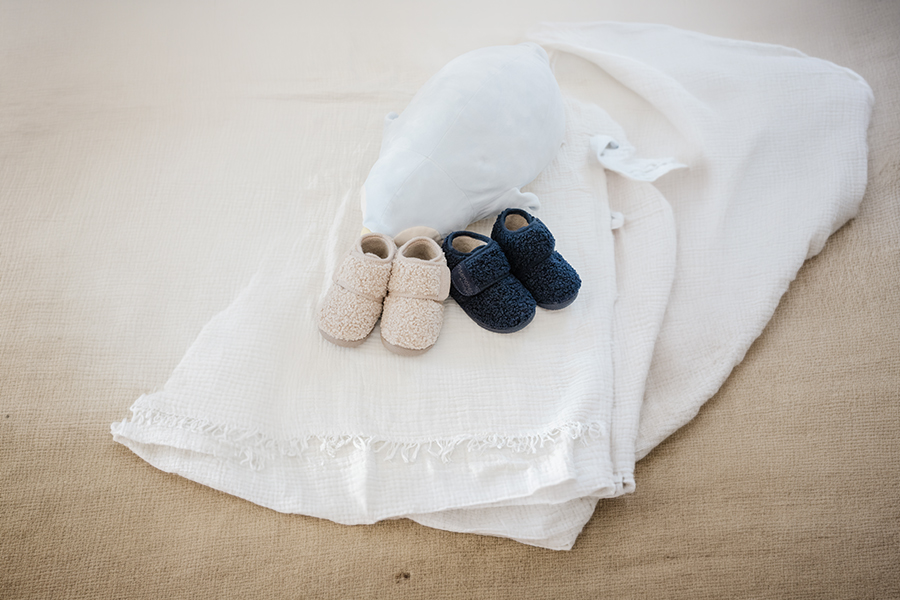 Chaussons barefoot effet peau de mouton