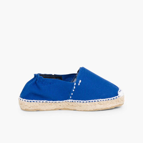 Espadrilles avec Élastique pour Enfant Bleu moyen