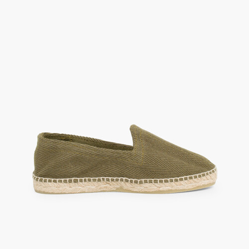 Espadrilles Grandes Tailles 34-45 Kaki
