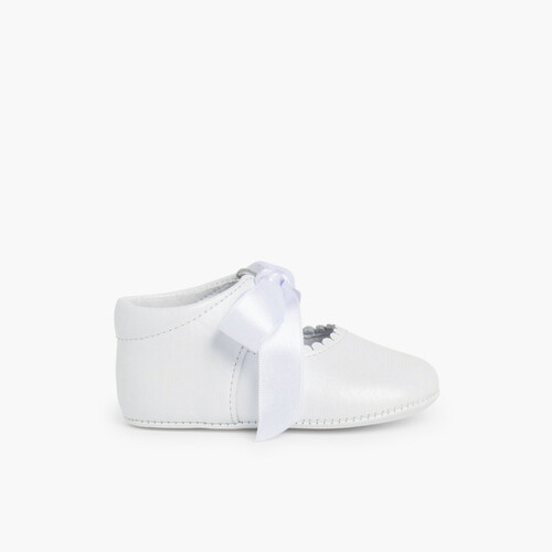 Chaussures à Ruban pour cérémonies Blanc