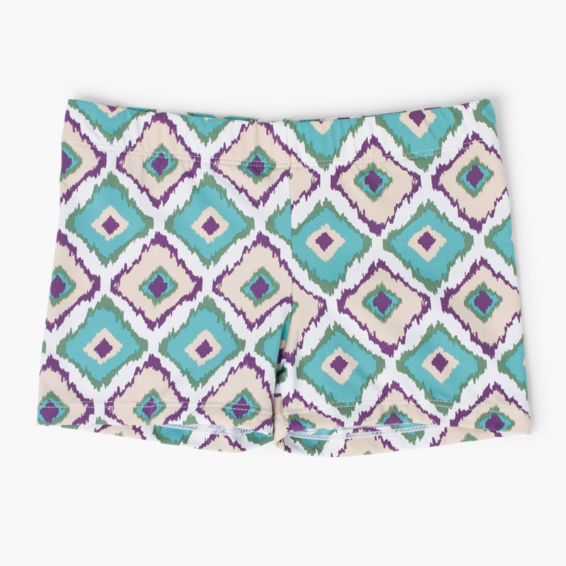 Short de bain en lycra garçon Losanges