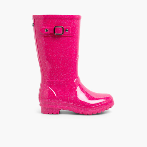 Bottes d'eau glitter Fucsia