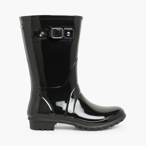 Bottes de pluie femme mini glow Noir