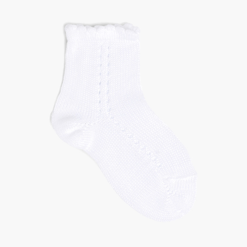 Chaussettes Courtes CONDOR Blanc