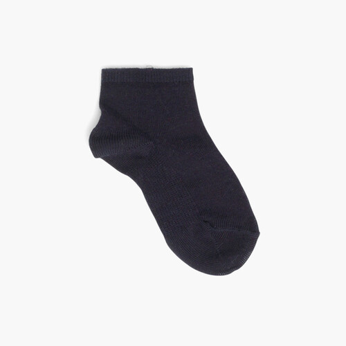 Chaussettes Courtes Couleurs Unies CONDOR Été Bleu Marine