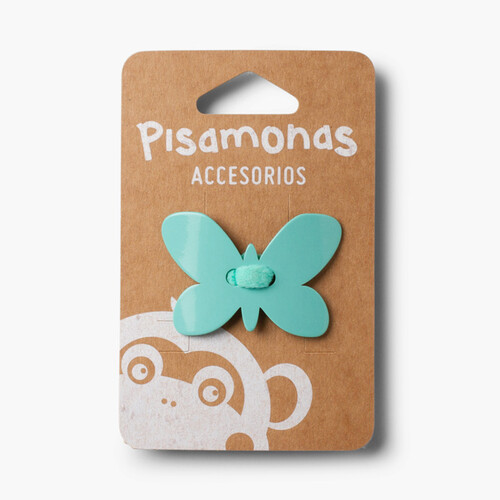 Chouchou pour Cheveux avec Papillon  Vert
