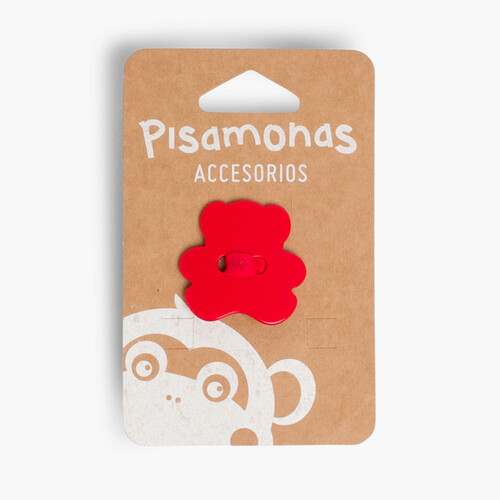 Élastique Cheveux Petit Ours Rouge
