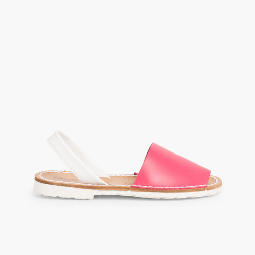 Avarca Napa Bicolor Édition Spéciale Semelle blanche Fucsia