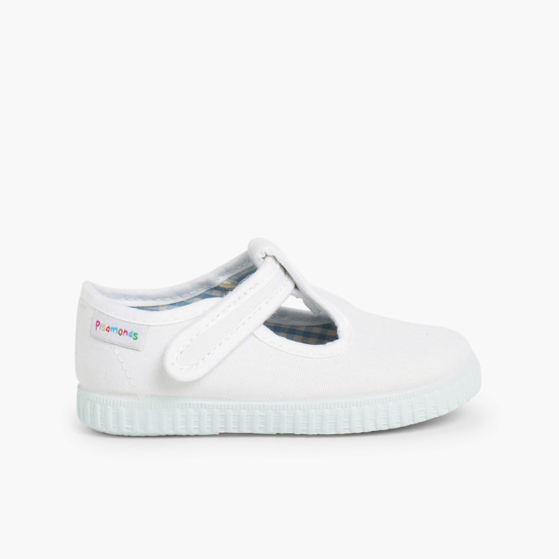 Salomés garçon style sport Blanc