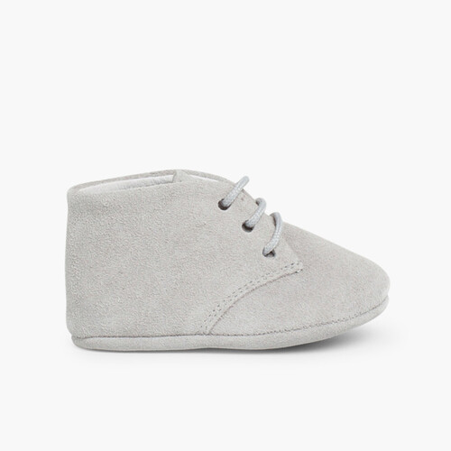 Chukka Boots à Lacets pour Bébé  Gris