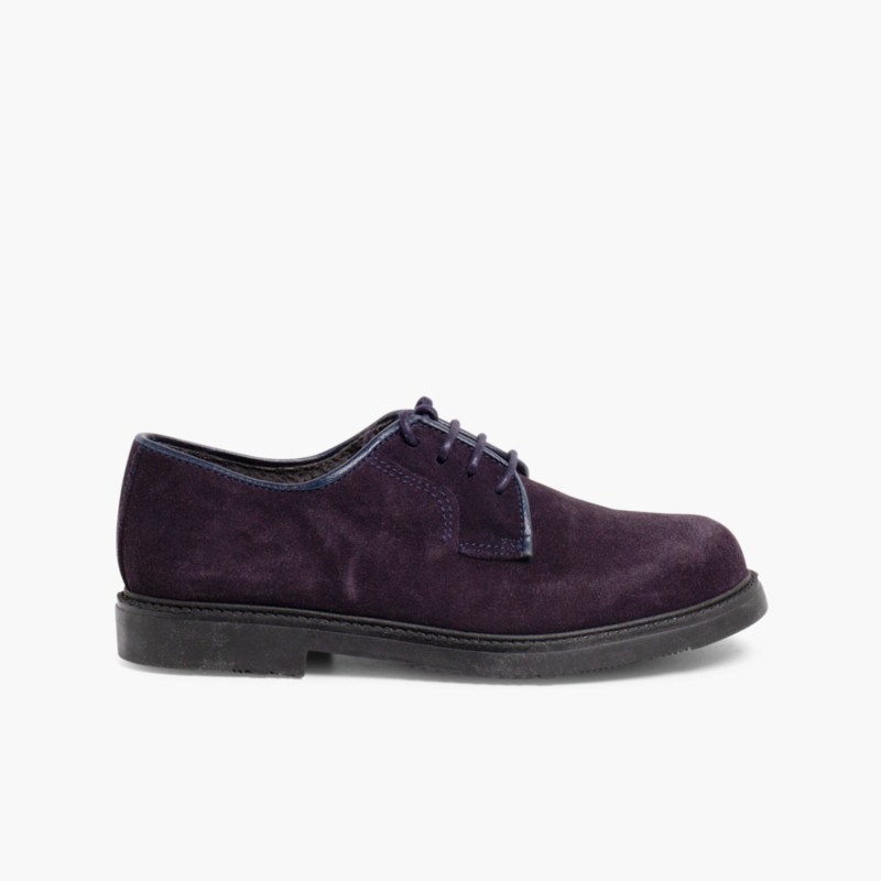 Chaussures derbies à lacets Bleu Marine