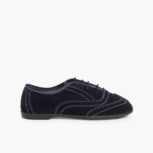 Chaussures derbies pour Filles Bleu Marine