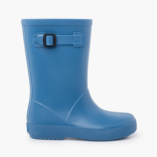 Bottes de pluie à boucle pastel Bleu