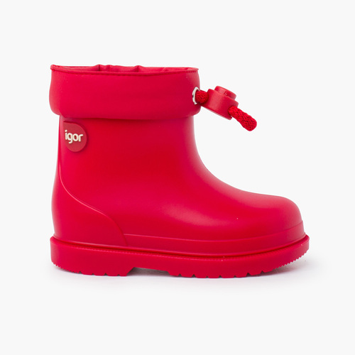 Bottes de pluie Igor pour fille et garçon  Rouge
