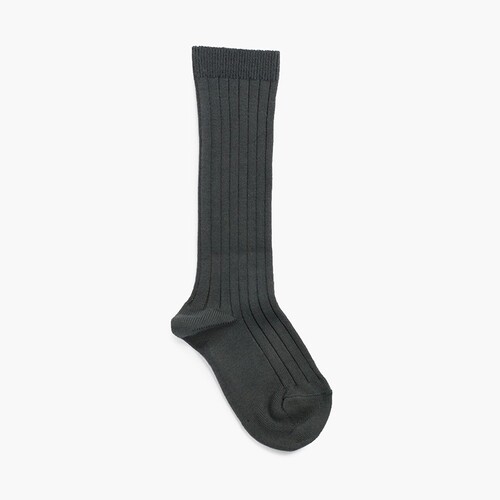 Chaussettes Hautes Enfant Maille Côtelée Condor Pin