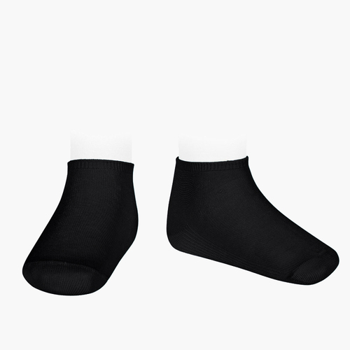 Chaussettes invisibles en coton stretch Noir