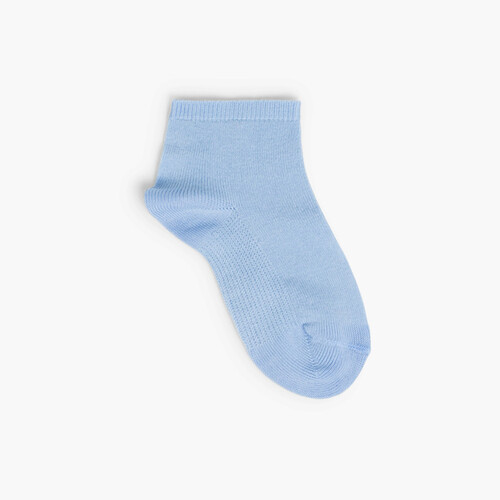 Chaussettes Courtes Couleurs Unies CONDOR Été Bleu clair