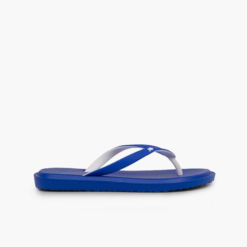 Tongs entre doigts de plage et de piscine pour enfant Bleu