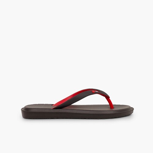 Tongs entre doigts de plage et de piscine pour enfant Noir