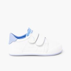 Blanc et bleu