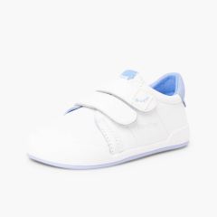Blanc et bleu
