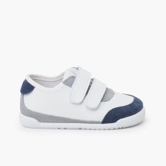 Blanc et Bleu Marine