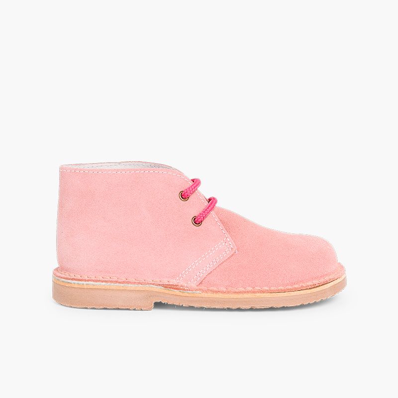 Desert Boots Bottines Chukka à Lacets Enfants et Adultes
