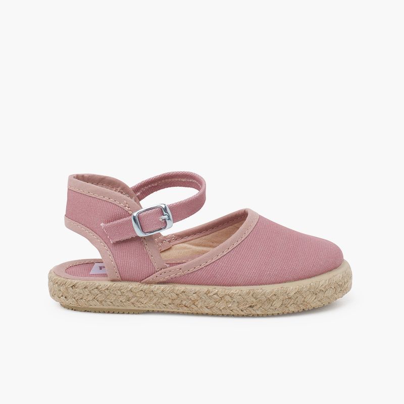 Espadrilles Enfant avec fermeture à boucle