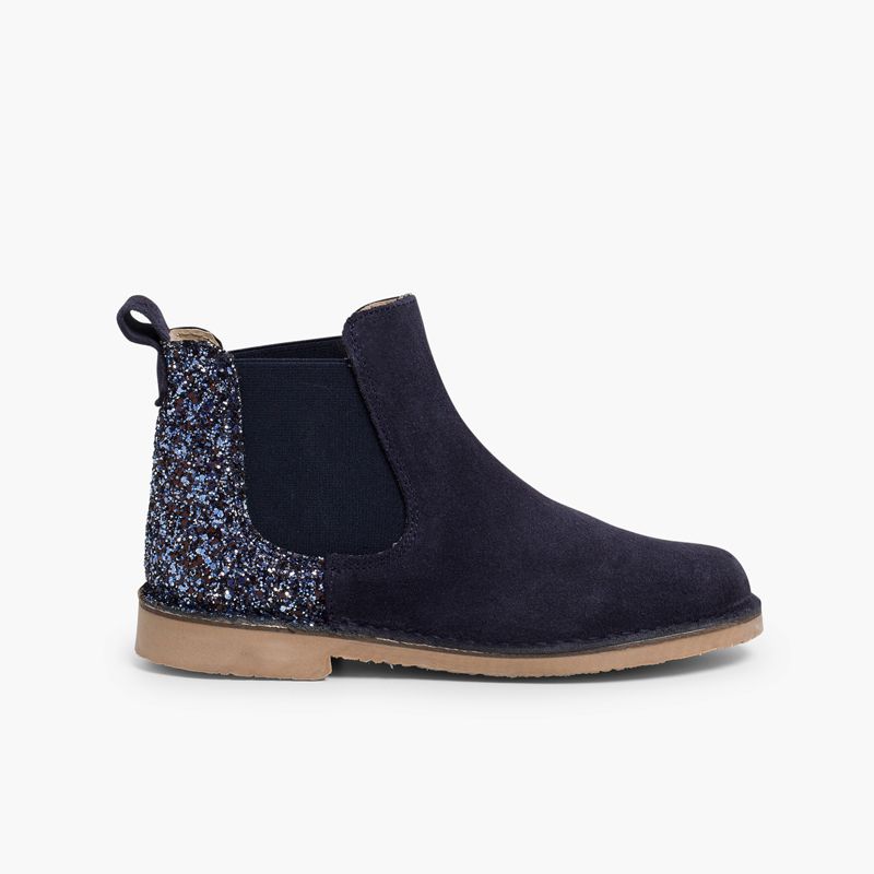 Bottines Chelsea Fille et Femme Glitter