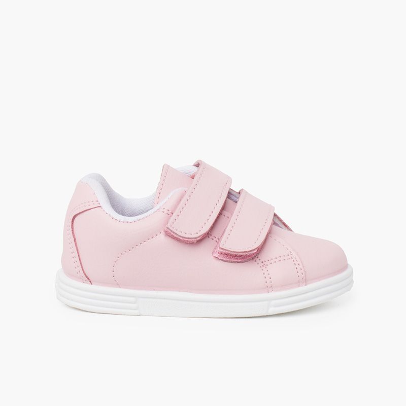 Chaussures de sport pour bébé et enfant cuir Lavable