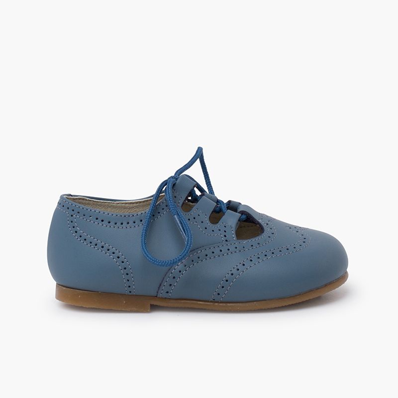 Chaussures anglaises cuir semelle caramel