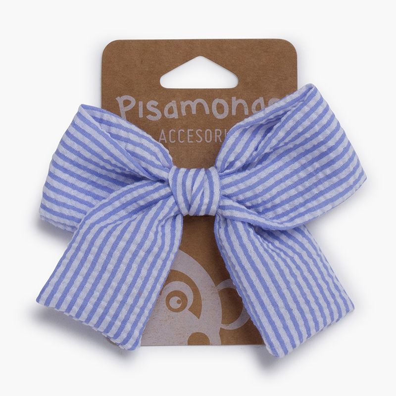 Nœud Marin Rayures Clip Bec de Canard