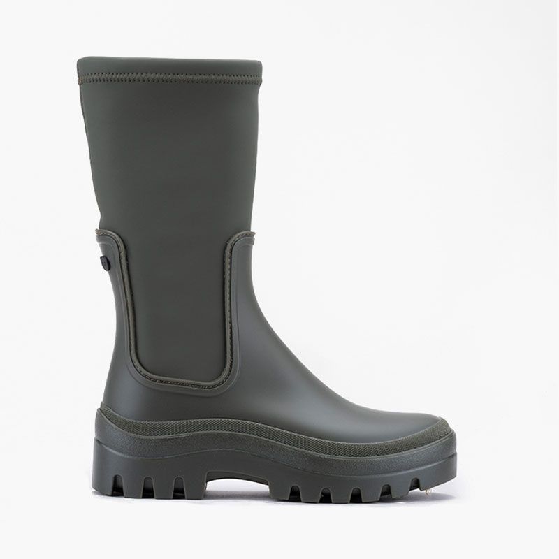 Bottes pluie femme doublure intérieure douce
