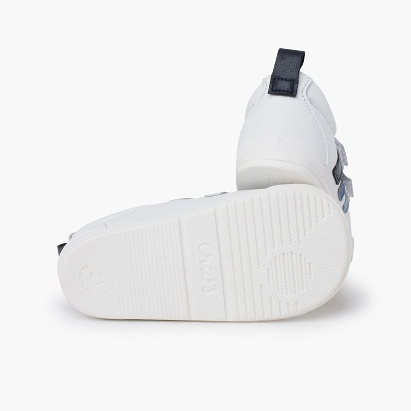Chaussures Blanditos by Crios rayures latérales