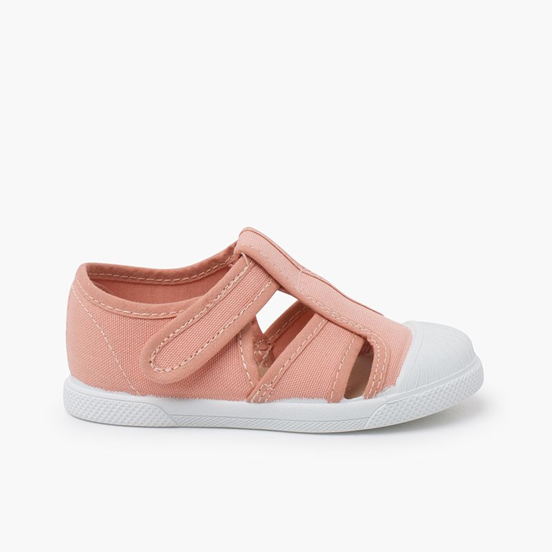 Sandale souple en toile pour enfants