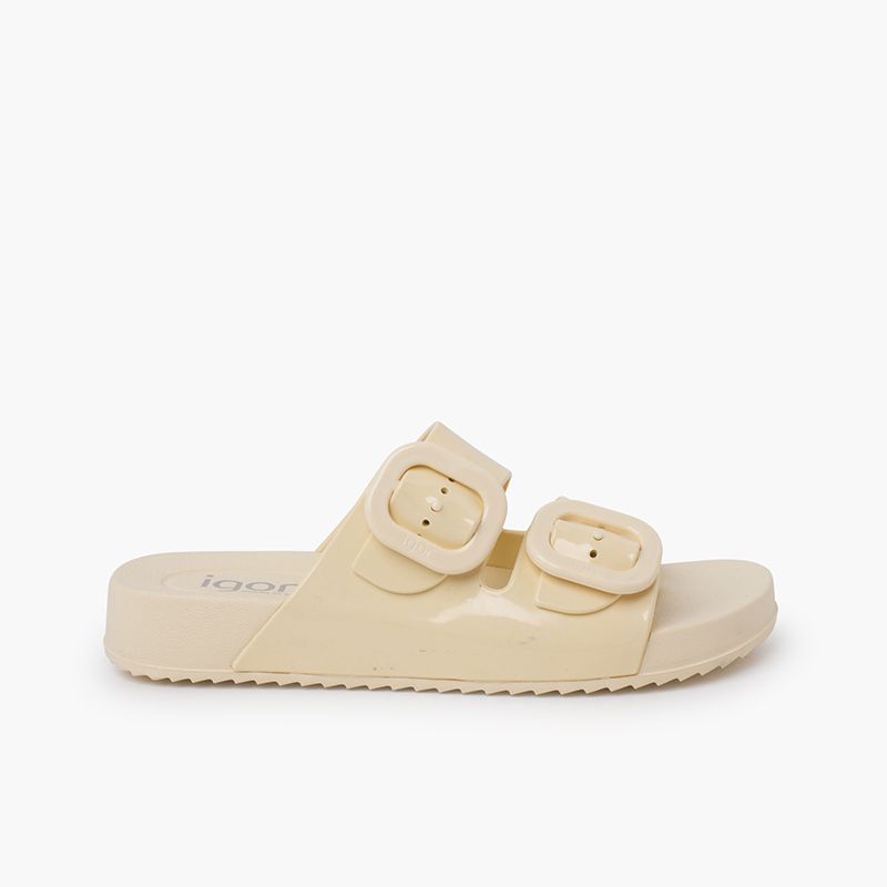 Sandales Habana à double boucle éclat