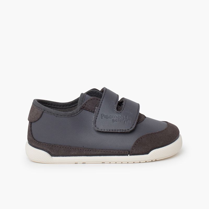 Baskets barefoot combinées semelle blanche