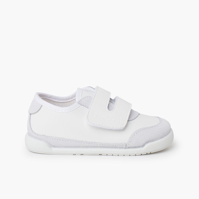 Baskets barefoot combinées semelle blanche