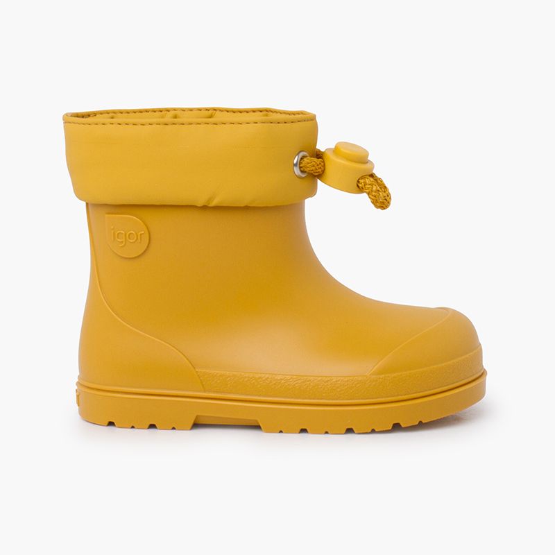 Bottes de pluie barefoot à cordon réglable