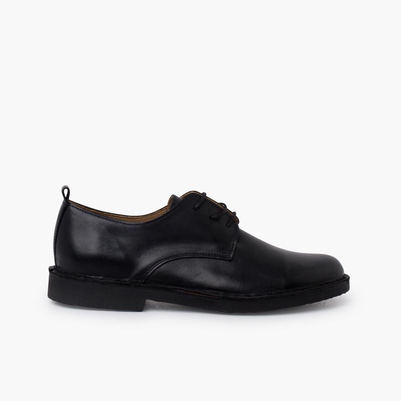 Chaussures garçon derbies cuir lacets