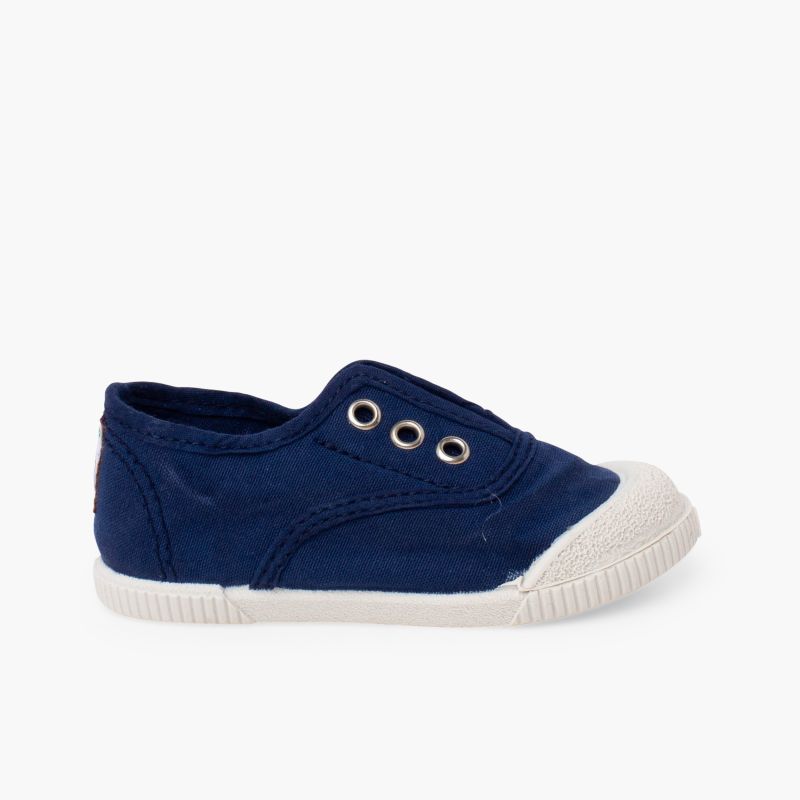 Tennis en toile sans lacets barefoot