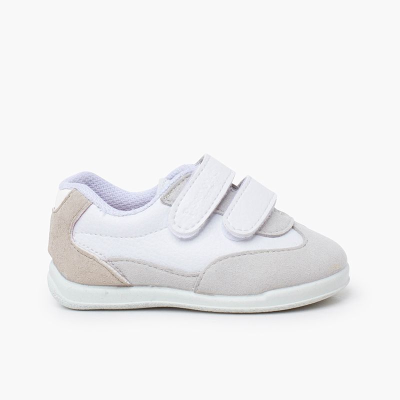 Baskets sport minimalistes talonnette couleurs